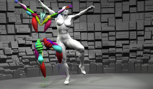 Screenshot of Veda muscles rig 01