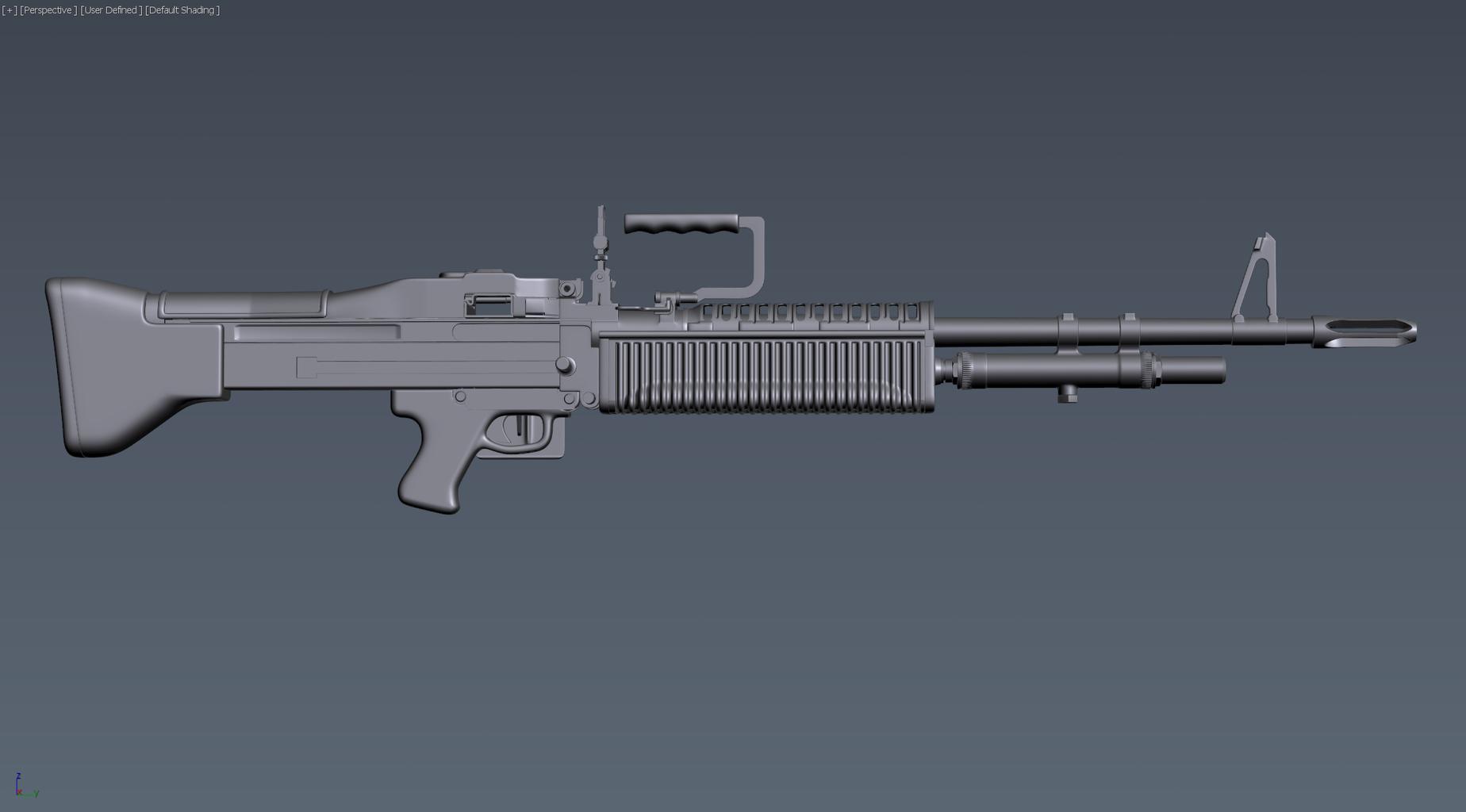 Пулемет M60 wip01