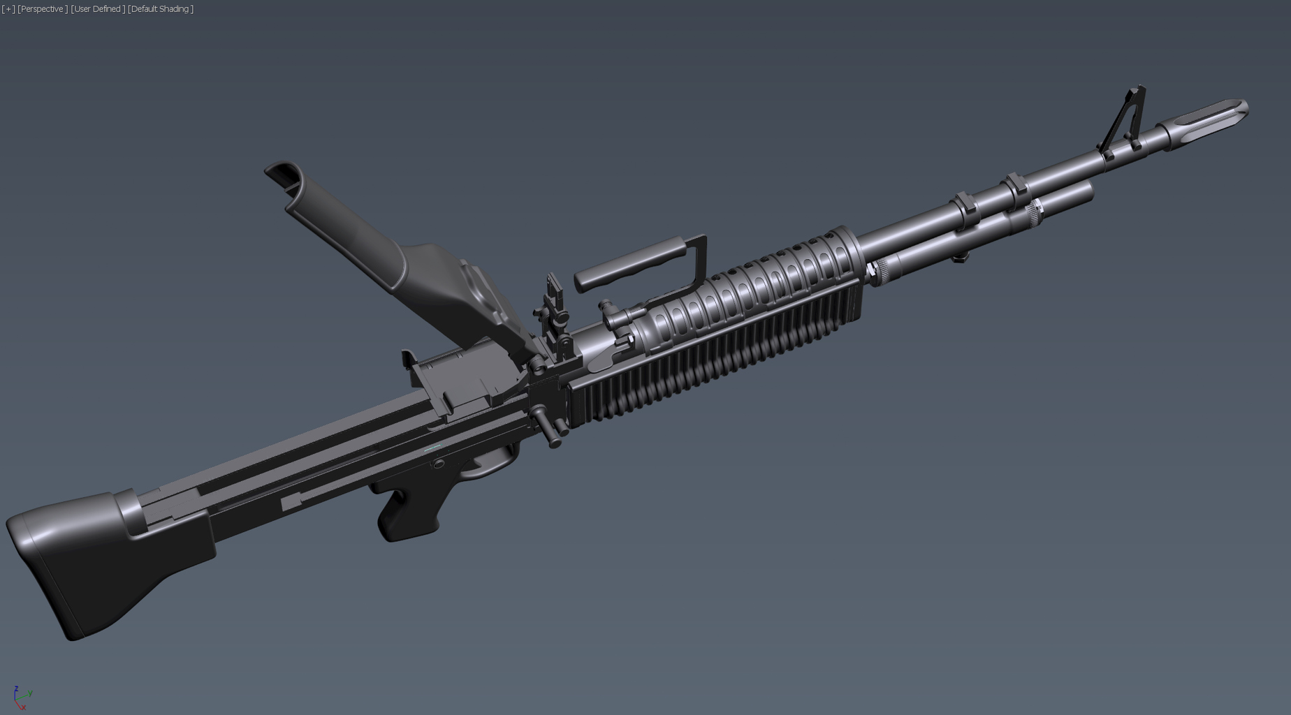 Пулемет M60 wip04